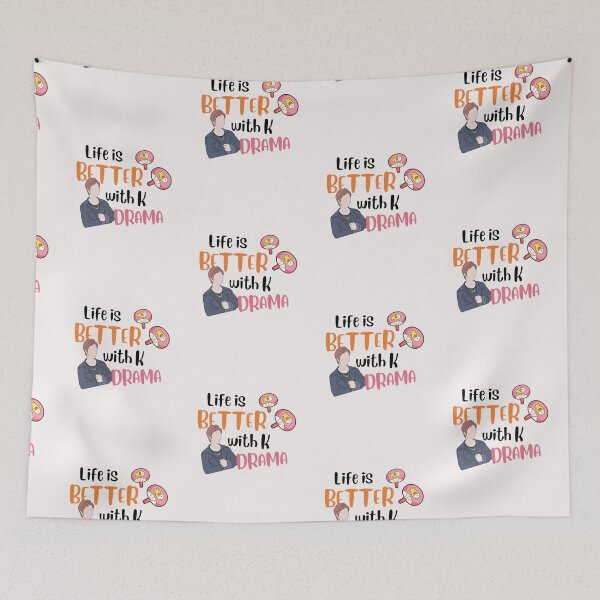 Item preview, life is better with kdrama,kdrama addict,I LOVE KDRAMA designed and sold by selfesteeem.