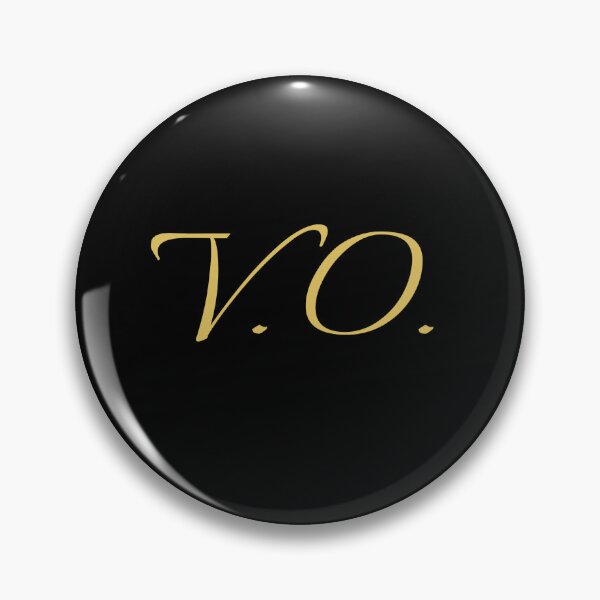 Item preview, VO Initials | Gold Lettering | Personalised Gifts designed and sold by Avo And Sriracha.