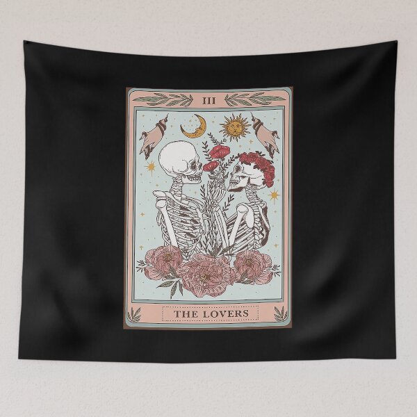 Item preview, tarot the lovers art designed and sold by AleehaZenger.