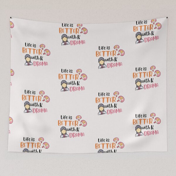 Item preview, Life is better with kdrama,kdrama addict,I LOVE KDRAMA designed and sold by selfesteeem.
