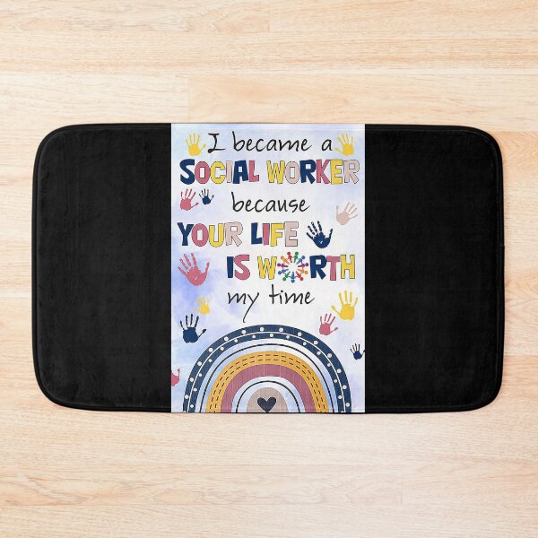 Item preview, Social Worker I became a social worker because your life is worth my time designed and sold by KravecUziel.