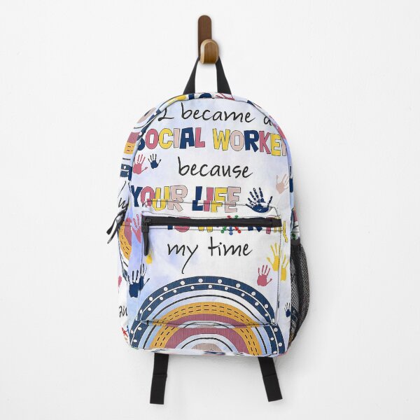 Item preview, Social Worker I became a social worker because your life is worth my time designed and sold by KravecUziel.