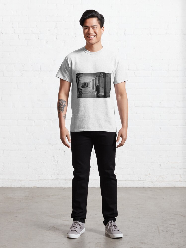 Alternate view of Pacing the cloister - Hampton Court Palace - London UK Classic T-Shirt
