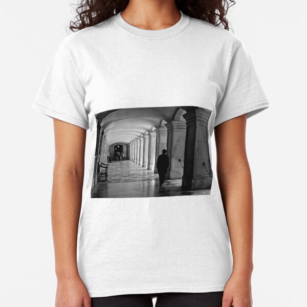 Pacing the cloister - Hampton Court Palace - London UK Classic T-Shirt