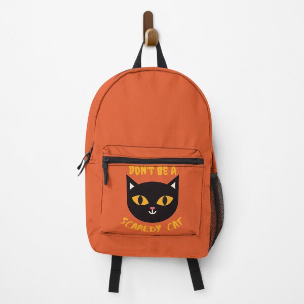 Item preview, Dont Be a Scaredy Cat Halloween Design designed and sold by quinellie.