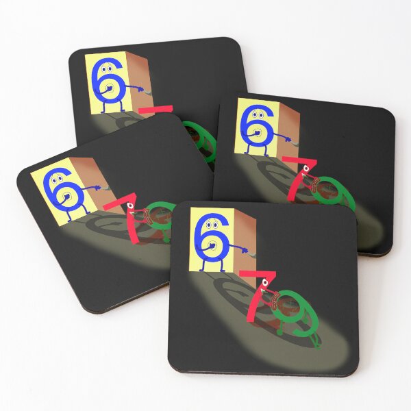 Item preview, six afraid of seven because seven ate nine designed and sold by SprinT-Shirt.