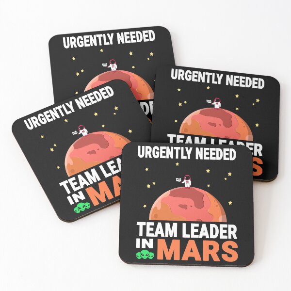 Item preview, Team Leader Urgently Needed In Mars Marsian Design Quote Essential T-Shirt designed and sold by callujohn7.