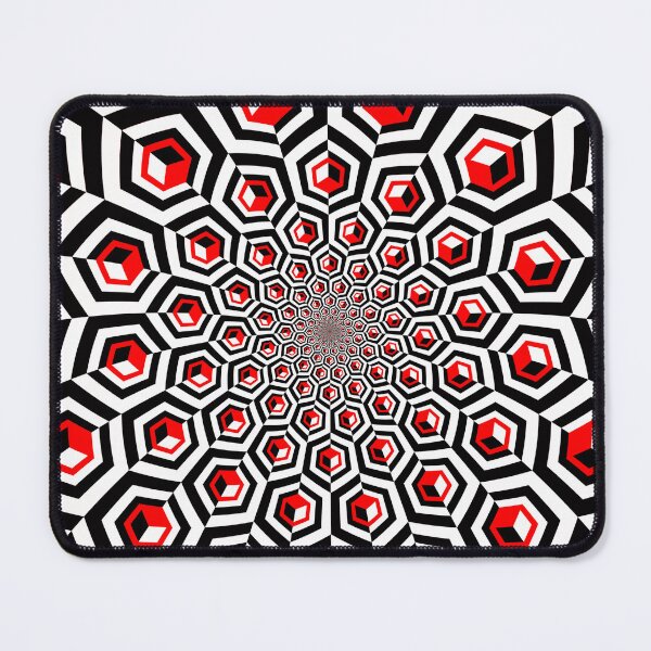 Item preview, 'Infinite Isometry' Isometric Geometric Abstract Retro Fractal Artwork designed and sold by Holmes-Ja.