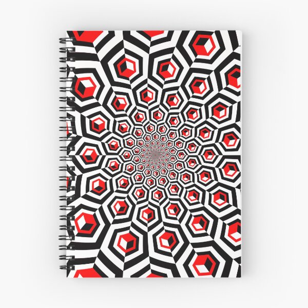 Artikelvorschau, 'Unendliche Isometrie' isometrische geometrische abstrakte Retro-Fraktal-Grafik entworfen und verkauft von Holmes-Ja.