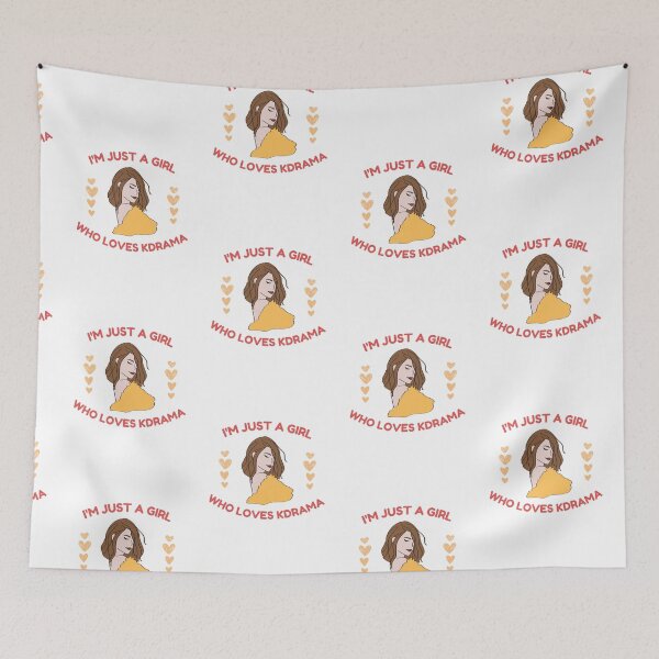 Item preview, I'm just a girl who loves kdrama,kdrama,kdrama addict designed and sold by selfesteeem.