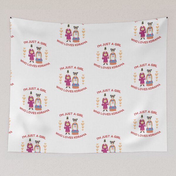 Item preview, I'm just a girl who loves kdrama,kdrama,kdrama addict designed and sold by selfesteeem.