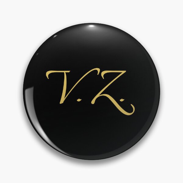 Item preview, VZ Initials | Gold Lettering | Personalised Gifts designed and sold by Avo And Sriracha.