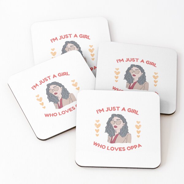 Item preview, I'm just a girl who loves oppa,kdrama,kdrama addict designed and sold by selfesteeem.