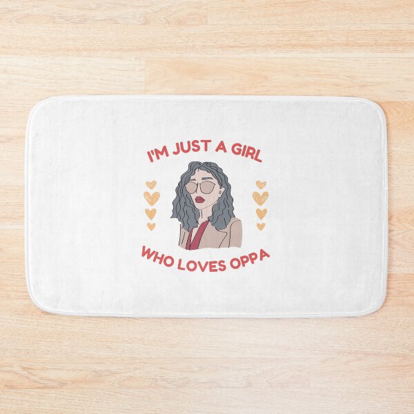 Item preview, I'm just a girl who loves oppa,kdrama,kdrama addict designed and sold by selfesteeem.
