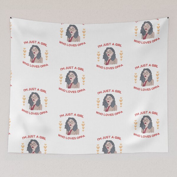 Item preview, I'm just a girl who loves oppa,kdrama,kdrama addict designed and sold by selfesteeem.