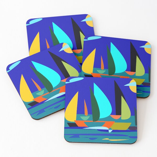 Item preview, cute sailboat designed and sold by laikaincosmos.