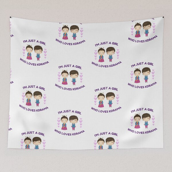 Item preview, I'm just a girl who loves kdrama,kdrama,kdrama addict designed and sold by selfesteeem.
