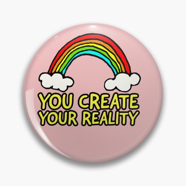 Item preview, You create your reality | Law of attraction quote designed and sold by Theleochick.