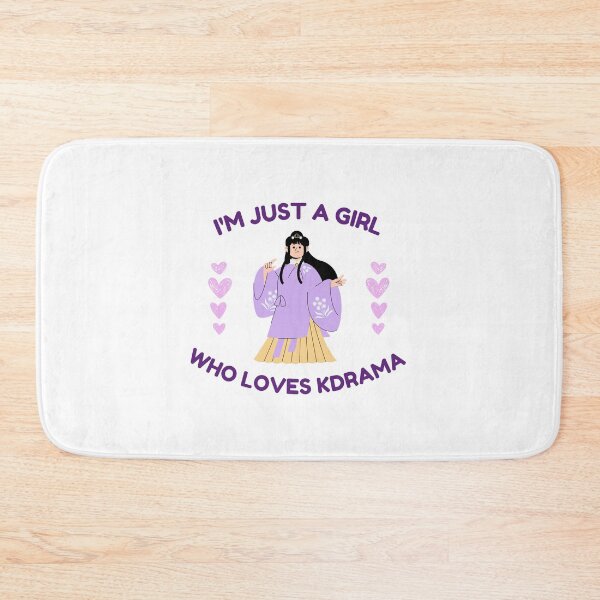 Item preview, I'm just a girl who loves kdrama,kdrama,kdrama addict designed and sold by selfesteeem.