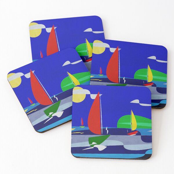 Item preview, cute sailboat designed and sold by laikaincosmos.