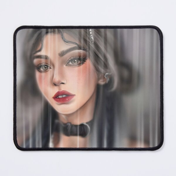 Emo girl transparent fabric Sticker for Sale by Stellsa-art