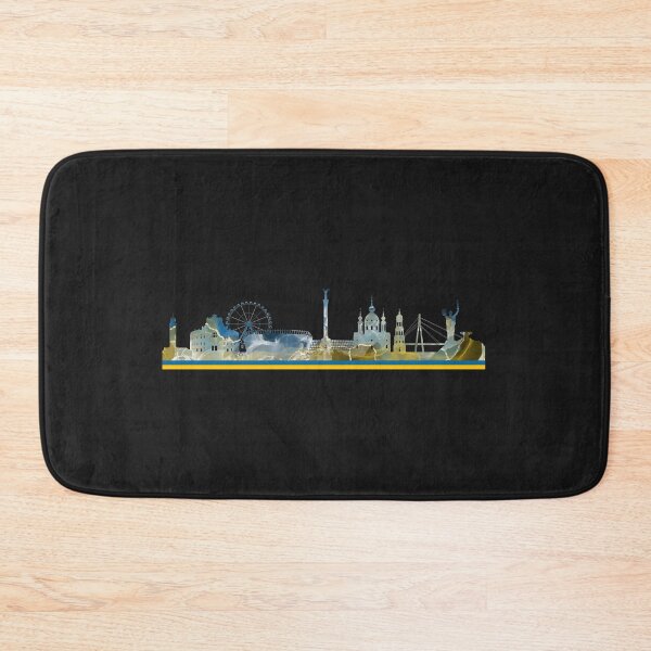 Item preview, Ukraine | Skyline | Proud of Ukraine  | Inspirational, Motivational designed and sold by DoherDesigns.