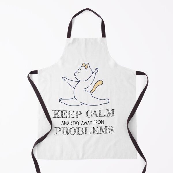 Item preview, NEW keep calm and stay away from problems ,funny quotes 2022 gifts designed and sold by BEE-CREATIVO.