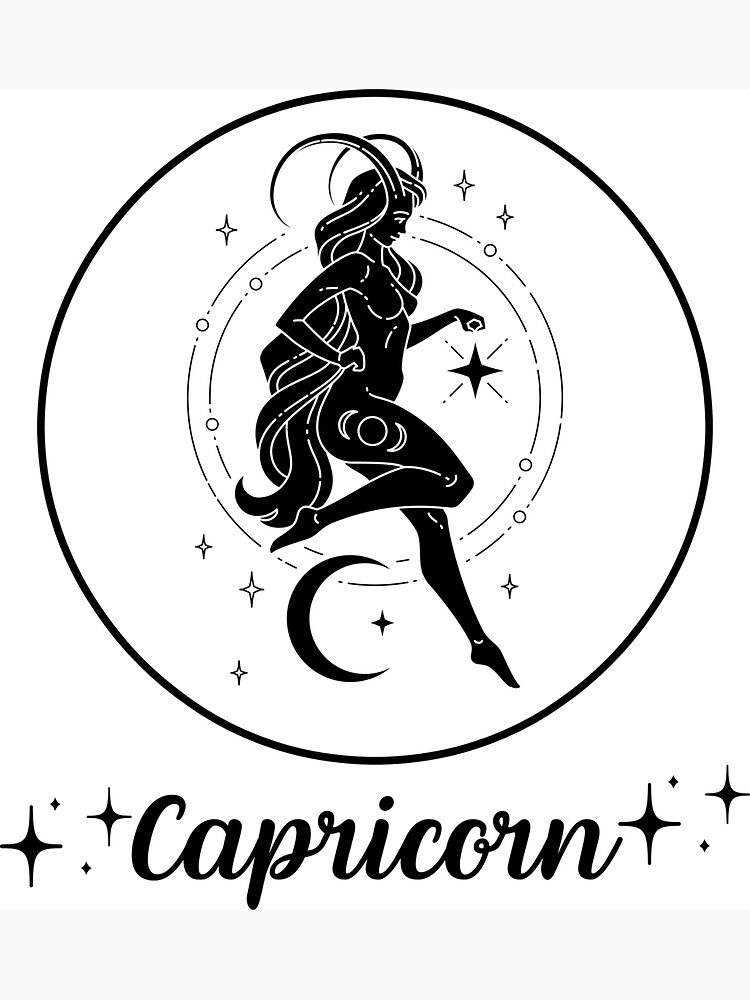 Signe du zodiaque Capricorne Femme Capricorne Magnet