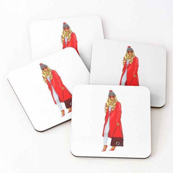 Item preview, Fashion girl, Girl boss, Girl in red, Lady boss, Blonde woman. designed and sold by gabrielakrall.