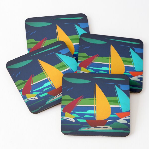 Item preview, cute sailboat designed and sold by laikaincosmos.