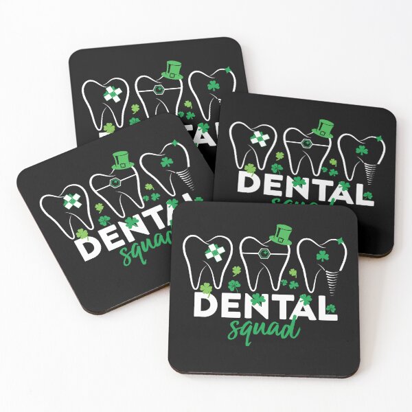 Item preview, Funny Dental Squad shenanigans Tooth St Patrick's Day shamrock gift paddy day designed and sold by hariss-art.