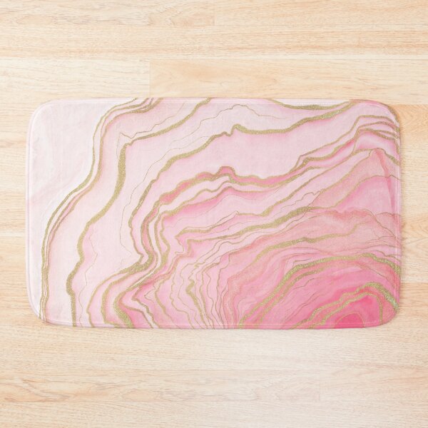 Item preview, Gold Pink Fluid Liquid Painting designed and sold by NdesignTrend.