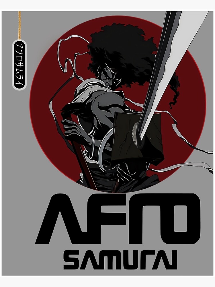 Afro Samurai Manga Anime Block Giant Wall Art Poster