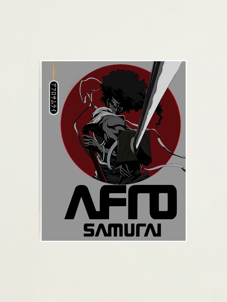 Afro Samurai Manga Anime Block Giant Wall Art Poster