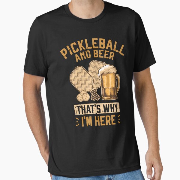 Item preview, Pickleball and Beer That’s Why I’m Here Funny Pickleball for beer lovers pickleballers designed and sold by grinta2021.