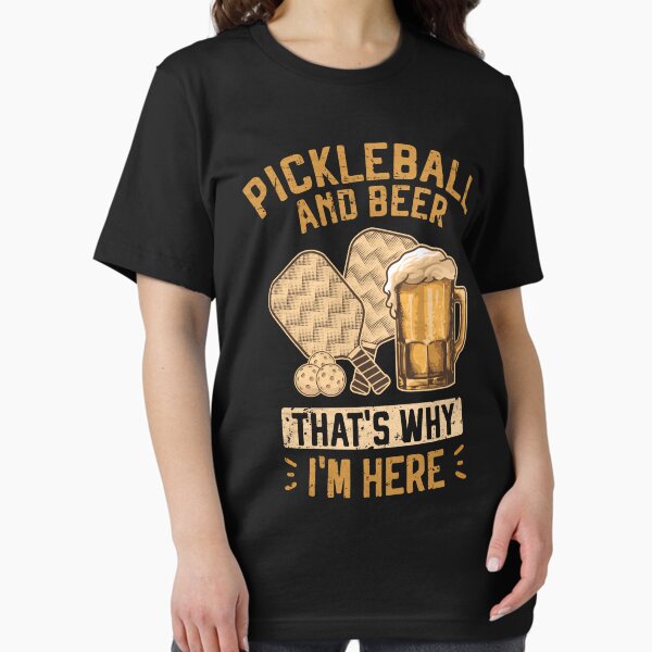 Item preview, Pickleball and Beer That’s Why I’m Here Funny Pickleball for beer lovers pickleballers designed and sold by grinta2021.