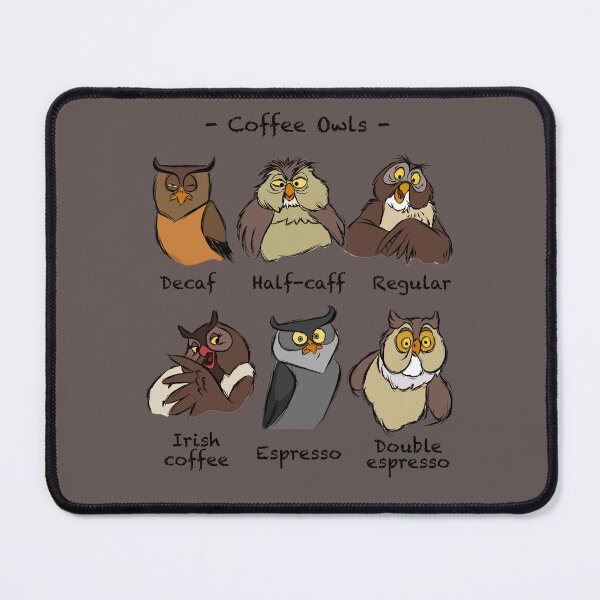 Item preview, coffee owls designed and sold by zoezowie79.