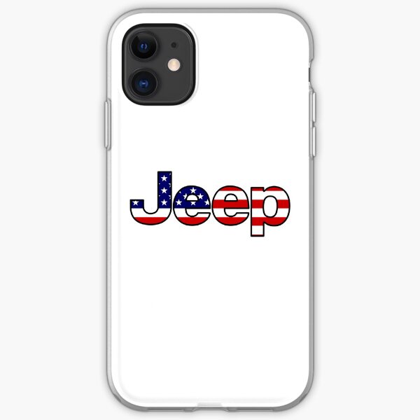 Jeep - American Flag iPhone Soft Case