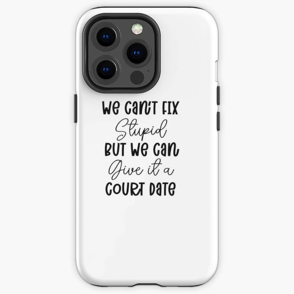 Graphic Designer I Can't Fix Stupid Funny Coworker Gift iPhone 13