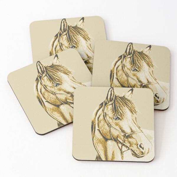 Item preview, Machine Embroidery,Beautiful Embroidered Horse for a Horse Lover, Machine embroidery, Embroidered Leopard, Stitch crafting, unique embroidered art designed and sold by RudolphBarnard.