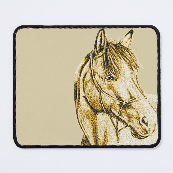 Item preview, Machine Embroidery,Beautiful Embroidered Horse for a Horse Lover, Machine embroidery, Embroidered Leopard, Stitch crafting, unique embroidered art designed and sold by RudolphBarnard.
