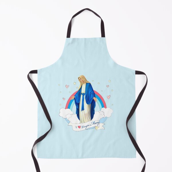 Item preview, Holy Mary Pray for us Virgin Mary Blessed Mother of God Catholic rainbow designed and sold by josephfanous.