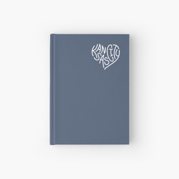 LOVE KC (letters only white) Hardcover Journal