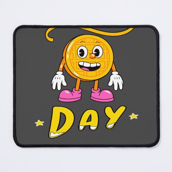 Item preview, Waffle Day - funny, cute food design designed and sold by MAD-STREETWEAR.