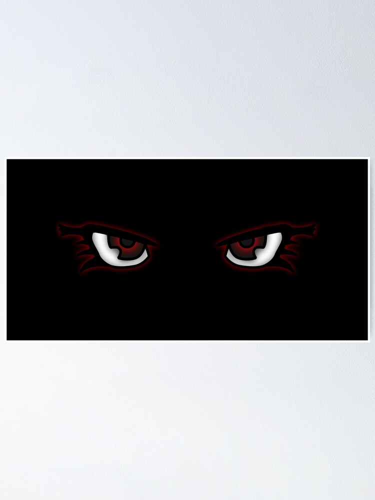 Póster «ojos de anime enojado» de killball3000 | Redbubble Póster «ojos de anime enojado» de killball3000 | Redbubble