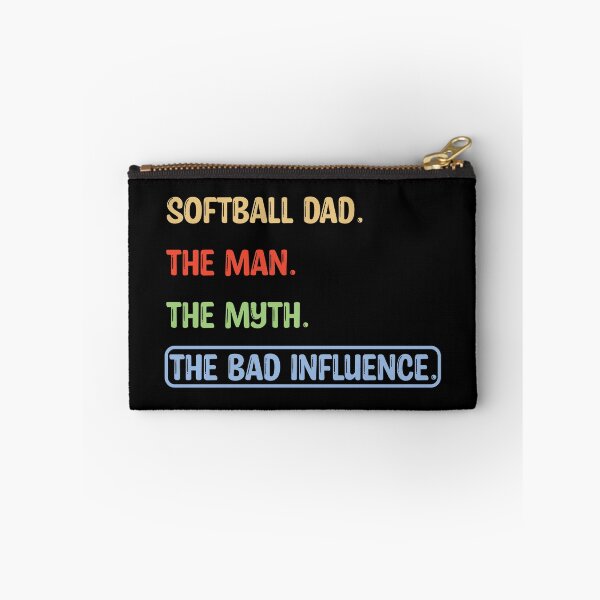 Item preview, Softball Dad the Man Myth Bad Influence designed and sold by karibenart.