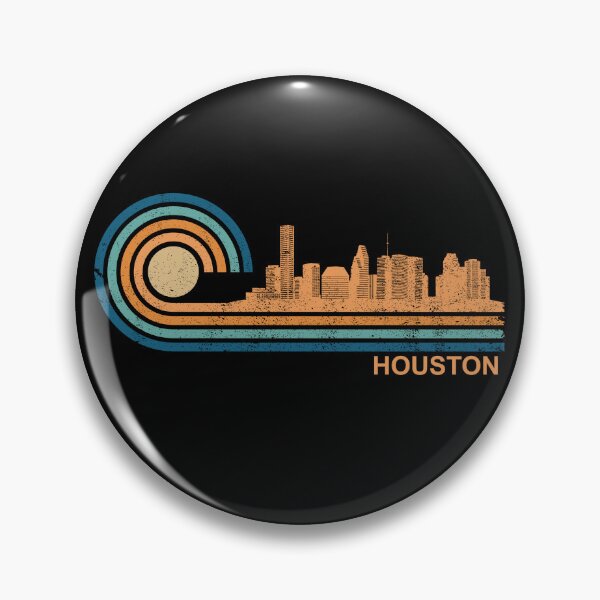 Artikelvorschau, Houston Skyline Retro Houston Fan Texas Vintage Houston Gear entworfen und verkauft von DynamicDesign.