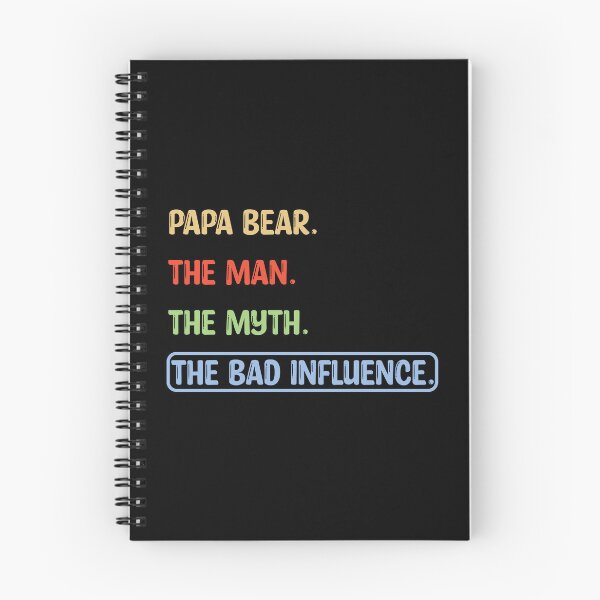 Item preview, Papa Bear the Man Myth Bad Influence designed and sold by karibenart.