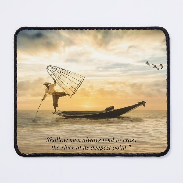 Item preview, Fantasy Light-Hearted Quotation About Someone Who is Shallow Finding the Hardest Path designed and sold by NovawayDirect.