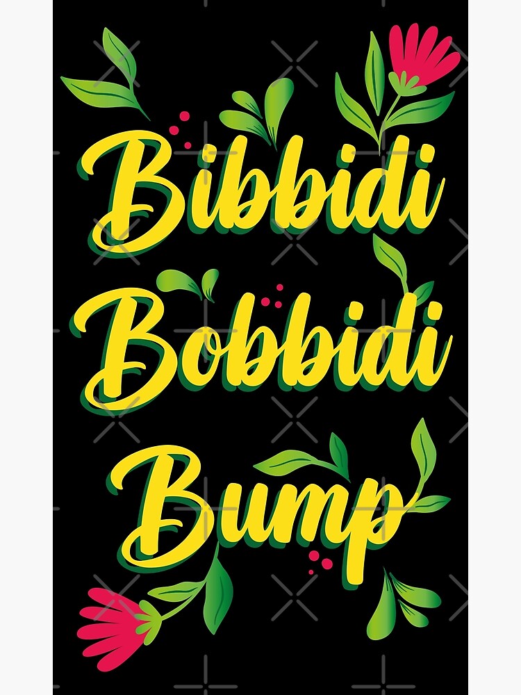 bibbidi bobbidi Canvas Print for Sale by elmanchour Redbubble